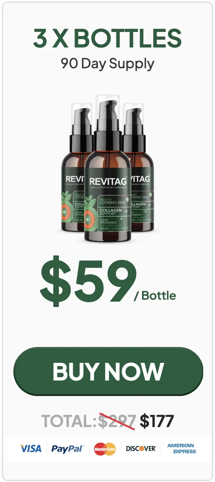 Revitag three bottles order